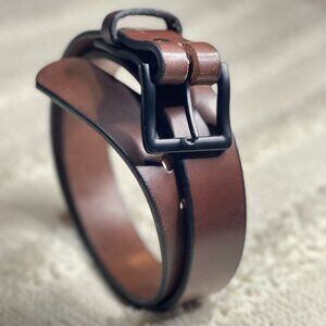 HANKS BELTS The Everyday Men's Brown Belt Size 38 | 1.5"